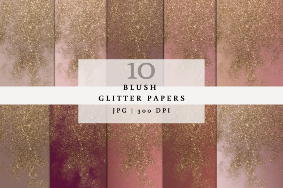 10 Blush Pink Glitter Backgrounds: A Versatile Choice for Creative Projects