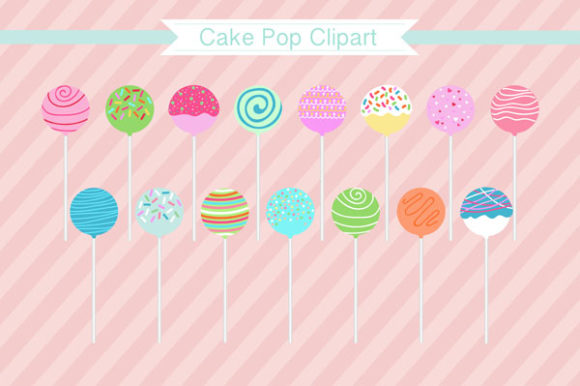 Cake Pop Clipart Graphics: A Versatile Tool for Creative Projects