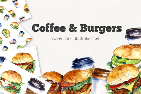 Coffee Burgers Collection: A Creative Resource for Designers and Entrepreneurs
