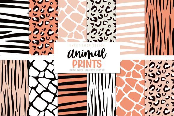 Digital Paper Animal Prints: A Versatile Resource for Creative Projects