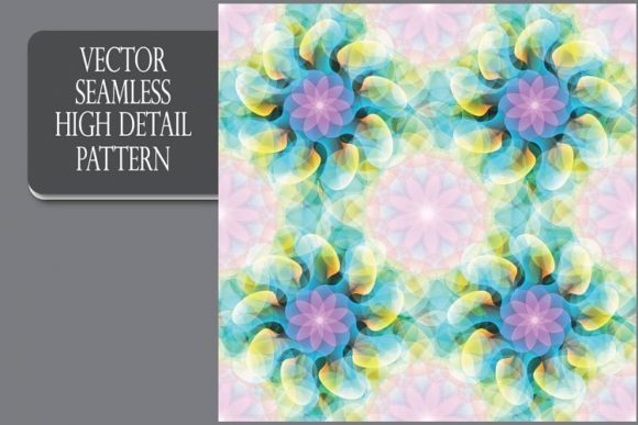 Green and Purple Colorful Pattern for Creative Projects
