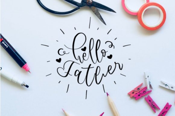 Say Hello Father Craft Design: A Versatile Creative Expression