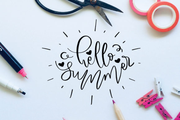 Say Hello Summer Craft Design for Creative Expression and Practical Use