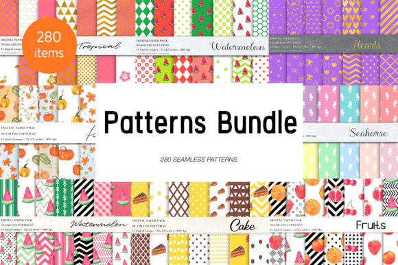 Seamless Patterns Bundle: A Creative Resource for Every Project