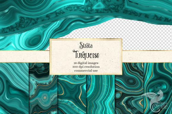 Strata Turquoise Agate Textures: Elevating Creative Design with Digital Artistry
