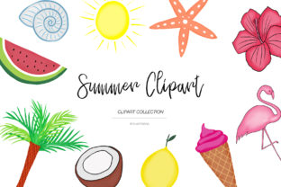 Summer Clipart, Summer Illustrations